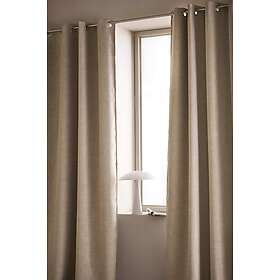 Ellos Mörkläggande gardin Iben med öljetter, 1 st Beige 140