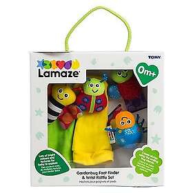 Lamaze Garden Bug Handledsskallra & Fotfinnare Presentförpackning
