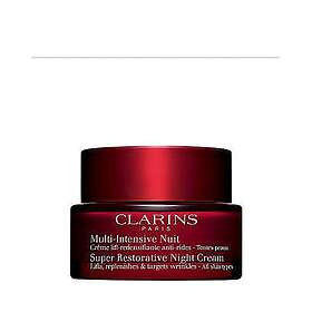 Clarins Super Restorative Night Cream Lift, Replenishes, Targets Wrinkles All Sk