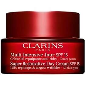 Clarins Super Restorative Day Cream SPF15 Lift, Replumps, Targets Wrinkles All Skin Types 50ml