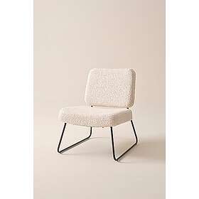 Jotex BOLZANO TEDDY loungestol Naturvit Skum