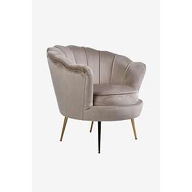 Homeroom Fåtölj King Grå sammet 77