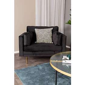 Venture Home Lenestol Boel Svart Nozag fjädrar