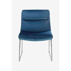 Loft24 Loungestol Gil Blå Sammet 61 89