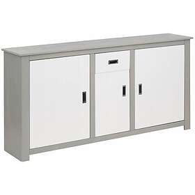 Loft24 Sideboard Kampen Grå/Vit 158 80