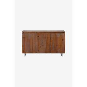 Loft24 Sideboard Lagos 3 dörrar Brun Furu 140 80