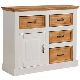 Loft24 Sideboard Selma Blanc/Färgat Vax 100 87