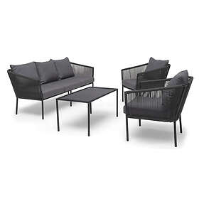 Hillerstorp Sweden Lersund Soffgrupp svart/grå (2010600118)