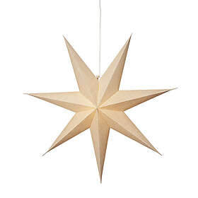Cotton Pappersstjärna 60cm Beige