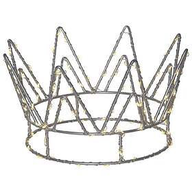 Crown Bordsdekoration Silver 12cm