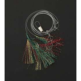 Ron Thompson Sea-Rig 3 Mackrel Mixed Sparkel #2/0 0.55/0.45mm