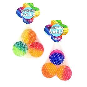 Robetoy Bouncing Ball 3-pack, Tvåfärgad