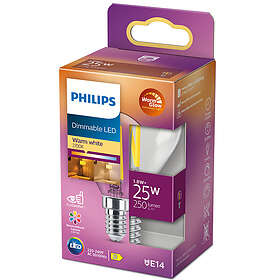 Philips LED E14 Klot 1.8W (25W) Klar 250lm