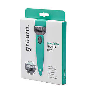 grüum Precision Razor Set Aqua Green