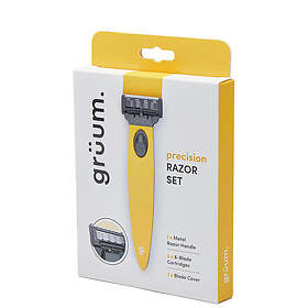 grüum Precision Razor Set Citrus Yellow