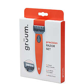 grüum Precision Razor Set Tangerine Orange