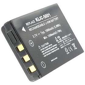 Batteriexperten Kompatibelt med Sanyo Xacti DMX-HD2000N, 3.6 (3.7)V, 1400mAh