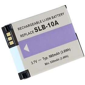 Batteriexperten Batteri SLB-10A för Samsung, 3,6V (3,7V), 1050 mAh