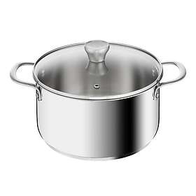 Tefal Recycle Stewpot 24 Cm W. Lid Stainless Steel Gryta/kastrull