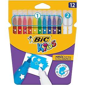 BIC Fiberpenn Kids Colour & Erase (12)