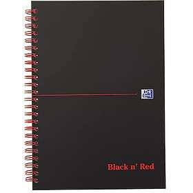Oxford Products Notatbok Black n´Red A5 PP lin