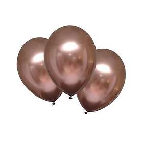 Amscan Ballong satin rose kopper(6)