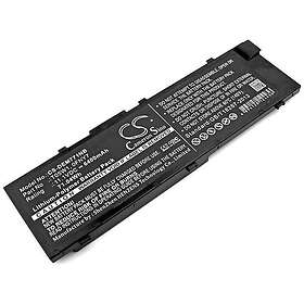 Batteriexperten Kompatibelt med Dell Precision 15-7510, 11.1V, 6400 mAh