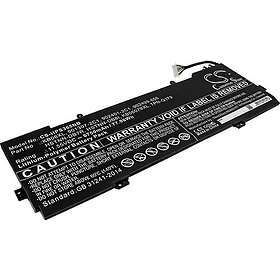 Batteriexperten Kompatibelt med HP Spectre X360 15-BL010CA, 11,55V, 6750 mAh