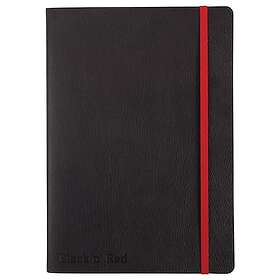 Oxford Products Notatbok Black n´Red A5 soft lin