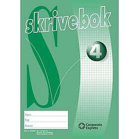 EMO Skrivebok A4 80g 24bl 5x5 rutet