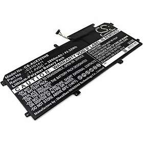 Batteriexperten Kompatibelt med Asus Zenbook UX305FA-FC004T, 11,4V, 3800 mAh