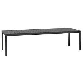 Nardi Rio Trädgårdsbord 210/280 Cm M. Förlängning I Antracit