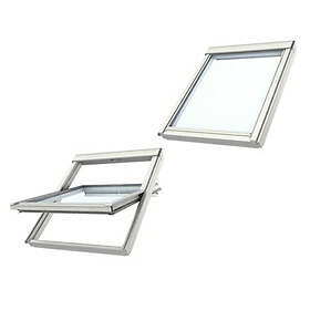 Velux Takfönster Pivåhängt Paket Solo 7 CK06 0068 S7 Everfinish vit GGUCK060068S7