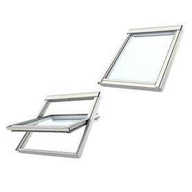 Velux Takfönster Pivåhängt Paket Solo 7 MK12 2068 S7 Vitmålad furu GGLMK122068S7