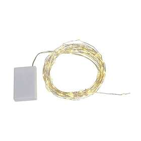 Ljusslinga led silvertråd