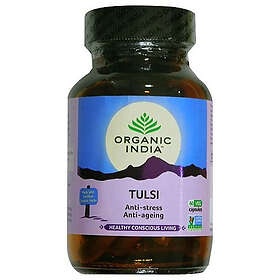 Organic India Tulsi Helig Basilika 90 kapslar EKO
