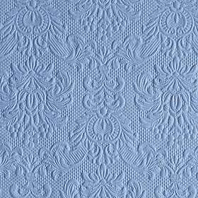 Ambiente Serviett EDELWEISS 25cm jeansblå (15)