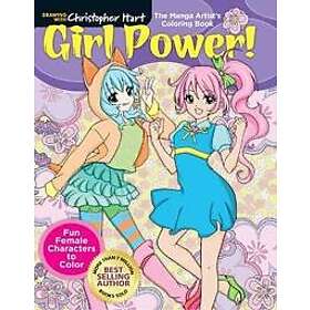 Manga Artist's Coloring Book: Girl Power!