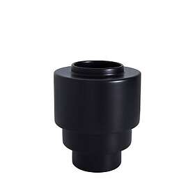 Markslöjd Akka keramikvas 19,5 cm Svart