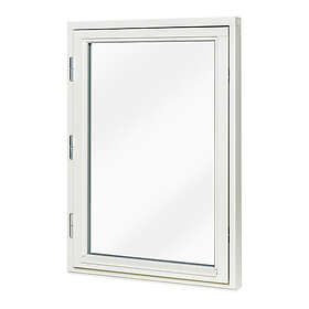 Sunnerbo Fönster Sidohängt 3-Glas Aluminium 1-Luft SHF50x50STG1LALUSBF