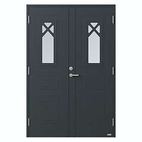 NorDan Parytterdörr Bor Pluto 892PG 15X20 V RAL 7016 8921520711999_7016