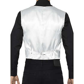 Glittrig Paljettväst Silver