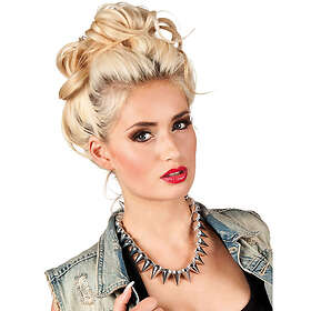 Halsband med Nitar Silver