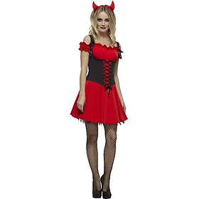 Smiffys Djevel Kjole Kostyme Maskerade Kostyme For Kvinner