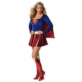 Rubies UK Supergirl Maskeraddräkt Superman maskeradkläder Unisex (EU