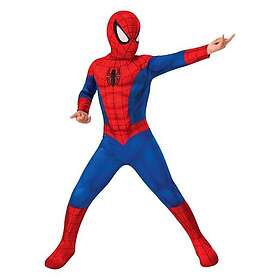 Rubies UK Spider-Man Classic Barndräkt Spiderman maskeradkläder Unisex L (H 141-152 cm)