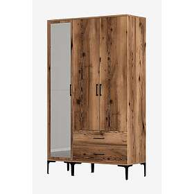 Hanah Home Garderob Kumkat Valnöt 120 48