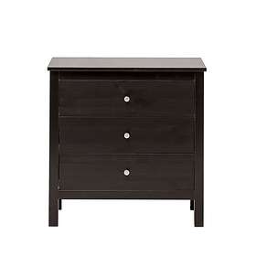 Wood Furniture Byrå Vesa Svart 75