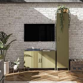 Queer Eye Skåp med en dörr Cache Olive Green Powder Coating 38 185