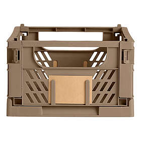 Nordform Hopvikbar förvaringslåda 33x24,5x15 CM, 6-pack Dusty Valnöt 33 15